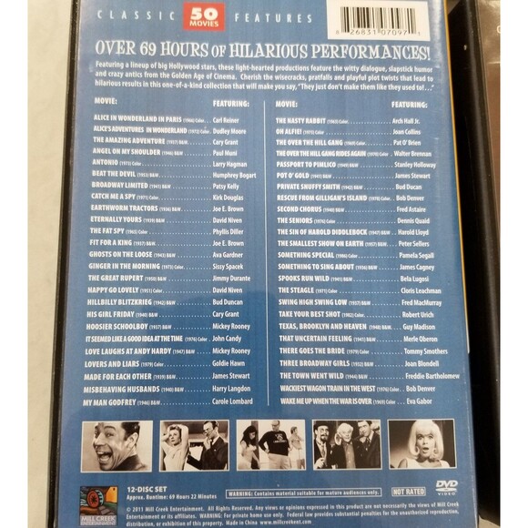 100 Greatest comedy classics 24 disc dvd set - Picture 8 of 8